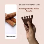 Scalp Massager - Neem Wood